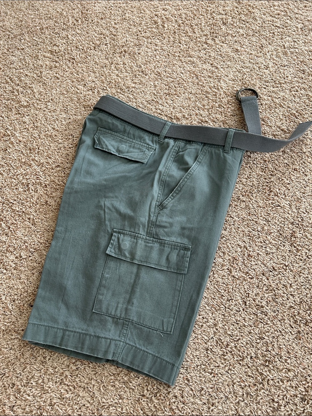 Men’s Kenneth Cole New York Gray Cargo Shorts